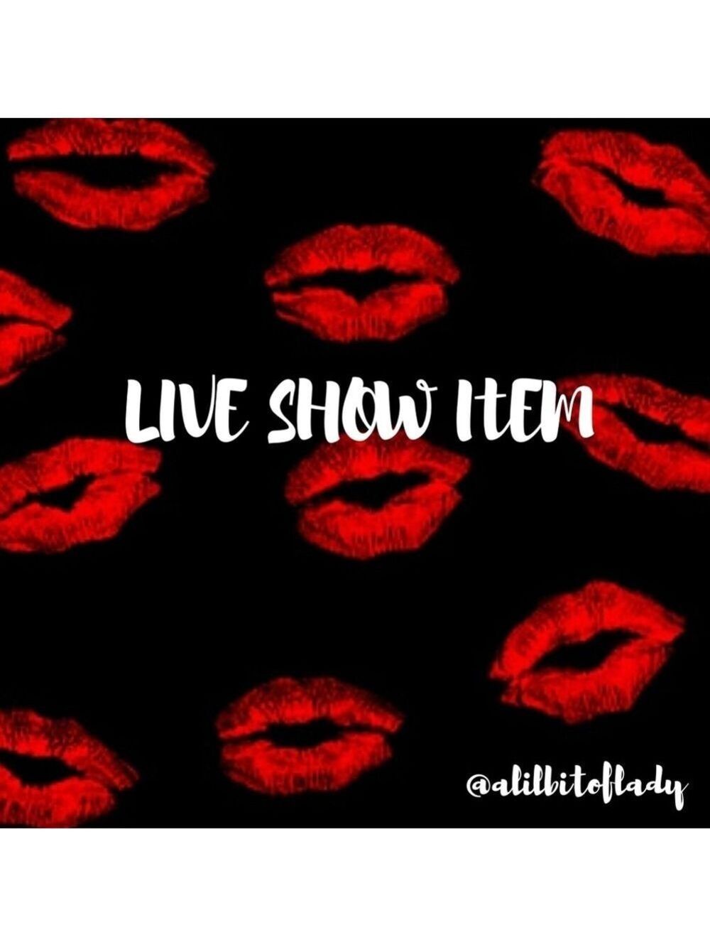 Posh Live Show Item or Bundle